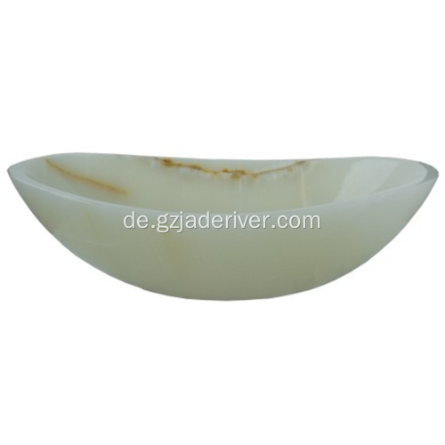 White Jade Stone Basin Sink Großhandel